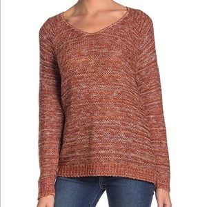 NWT SUSINA V-neck Strap Back Sweater Size XL